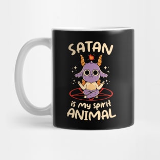 Satan is My Spirit Animal by Tobe Fonseca Mug